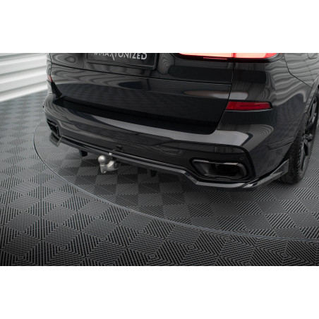 Splitter posteriore (con barre verticali) BMW X7 M-Pack G07 Facelift (Cod. M-BM-X7-07F-MPACK-RD1G+RD