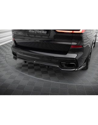 Splitter posteriore (con barre verticali) BMW X7 M-Pack G07 Facelift (Cod. M-BM-X7-07F-MPACK-RD1G+RD