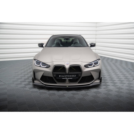 SPLITTER ANTERIORE V.4 CSL Look BMW M4 G82 / G82 Facelift (Cod. M-BM-4-G82-M-FD4G)
