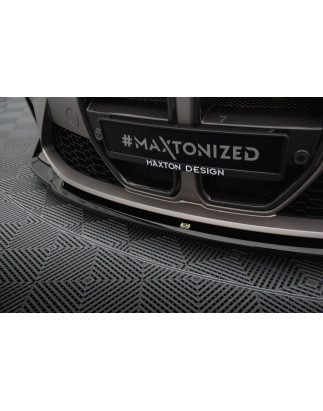 SPLITTER ANTERIORE V.4 CSL Look BMW M4 G82 / G82 Facelift (Cod. M-BM-4-G82-M-FD4G)