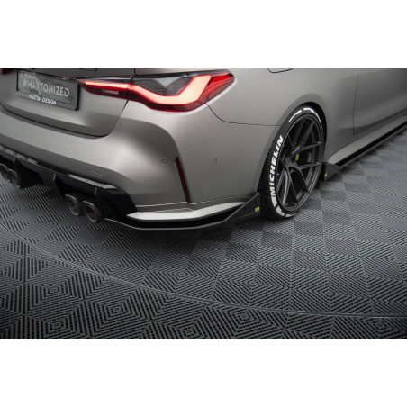 Splitters posteriori laterali V.3 CSL Look BMW M4 G82 / G82 Facelift (Cod. M-BM-4-G82-M-RSD3G)
