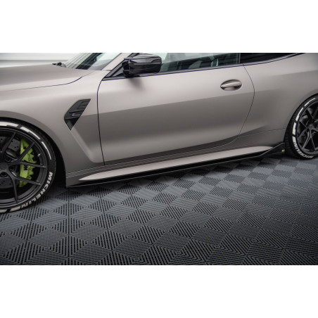Diffusori minigonne V.3 CSL Look BMW M4 G82 / G82 Facelift (Cod. M-BM-4-G82-M-SD3G)
