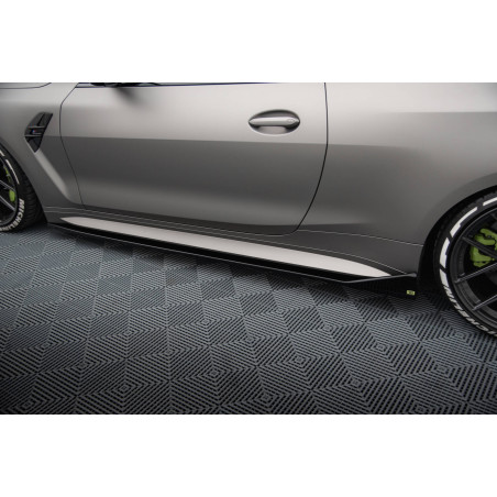 Diffusori minigonne V.3 CSL Look BMW M4 G82 / G82 Facelift (Cod. M-BM-4-G82-M-SD3G)