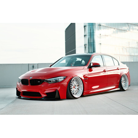 SPLITTER ANTERIORE + Frames For Side Air Intakes  BMW M3 F80 (Cod. M-BM-3-80-M-SET)