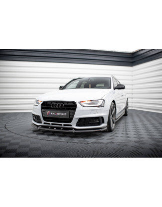 SPLITTER ANTERIORE V.1 Audi A4 Competition B8 Facelift (Cod. M-AU-A4-B8F-COMP-FD1G)