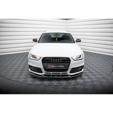 SPLITTER ANTERIORE V.1 Audi A4 Competition B8 Facelift (Cod. M-AU-A4-B8F-COMP-FD1G)