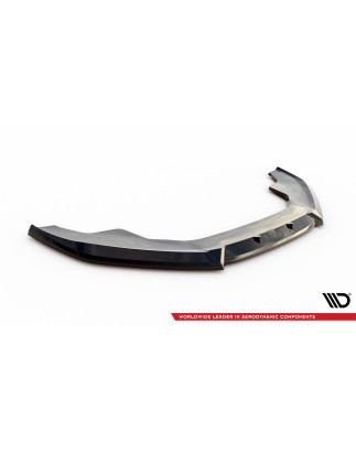 SPLITTER ANTERIORE V.1 Audi A4 Competition B8 Facelift (Cod. M-AU-A4-B8F-COMP-FD1G)