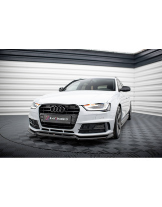 SPLITTER ANTERIORE V.2 Audi A4 Competition B8 Facelift (Cod. M-AU-A4-B8F-COMP-FD2G)
