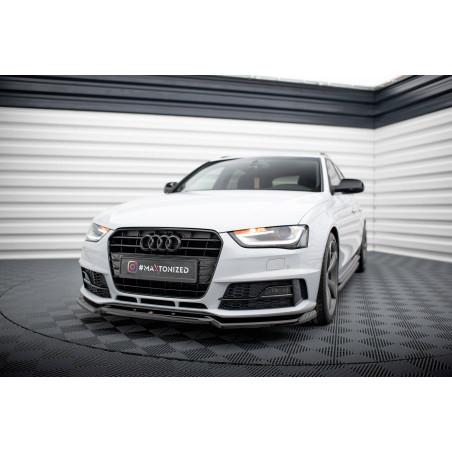 SPLITTER ANTERIORE V.2 Audi A4 Competition B8 Facelift (Cod. M-AU-A4-B8F-COMP-FD2G)