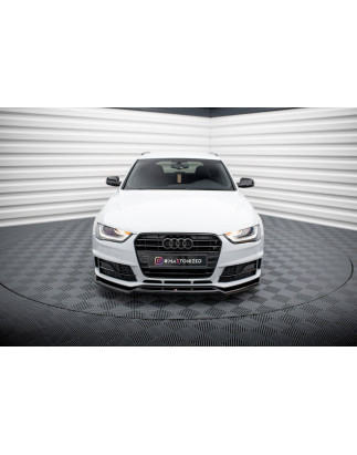 SPLITTER ANTERIORE V.2 Audi A4 Competition B8 Facelift (Cod. M-AU-A4-B8F-COMP-FD2G)