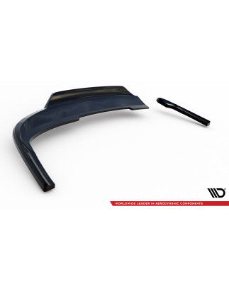 Splitter posteriore (con barre verticali) Audi A4 Competition B8 Facelift (Cod. M-AU-A4-B8F-COMP-RSD