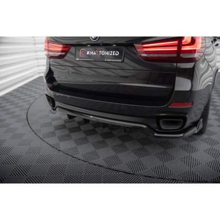 Splitter posteriore (con barre verticali) BMW X5 M-Pack F15 (Cod. M-BM-X5-15-M-RD1G+RD2G)