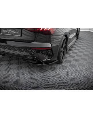 Splitters posteriori laterali V.1 Audi RS3 Sportback 8Y (Cod. M-AU-RS3-8Y-RSD1G)