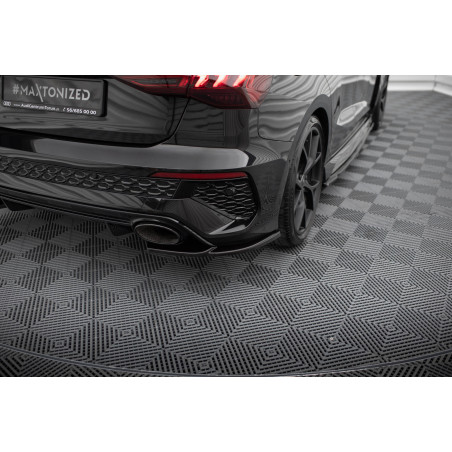 Splitters posteriori laterali V.1 Audi RS3 Sportback 8Y (Cod. M-AU-RS3-8Y-RSD1G)