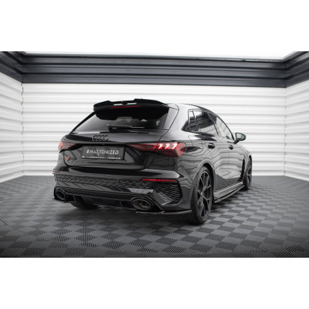 Splitters posteriori laterali V.1 Audi RS3 Sportback 8Y (Cod. M-AU-RS3-8Y-RSD1G)