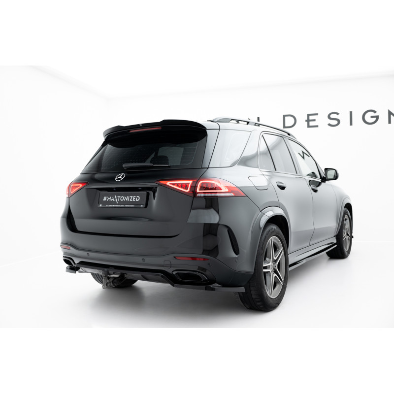 Splitter posteriore (con barre verticali) Mercedes-Benz GLE SUV AMG-Line W167 / W167 Facelift (Cod. 