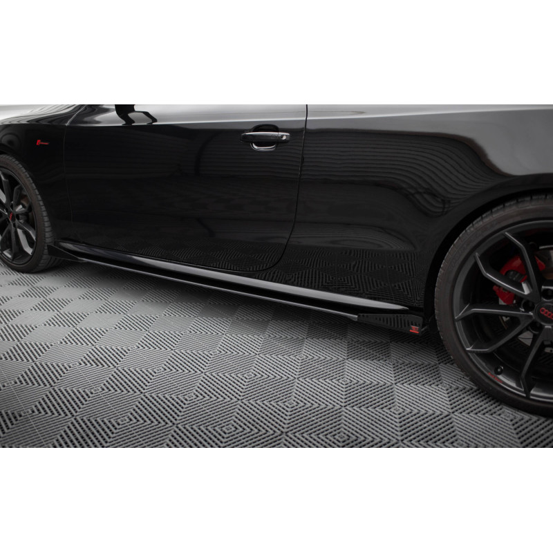 Flaps laterali Audi A5 / A5 S-Line / S5 Coupe / Cabrio 8T / 8T Facelift (Cod. M-AUS51CNC-SF1G)