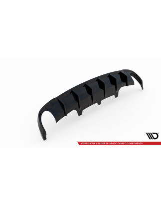 Sottoparaurti posteriore Audi A6 berlina / Avant C7 (Version 2x1 scarico) (Cod. M-AU-A6-C7-AV-RS1GO_