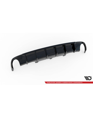 Sottoparaurti posteriore Audi A6 berlina / Avant C7 (Version 2x1 scarico) (Cod. M-AU-A6-C7-AV-RS1GO_