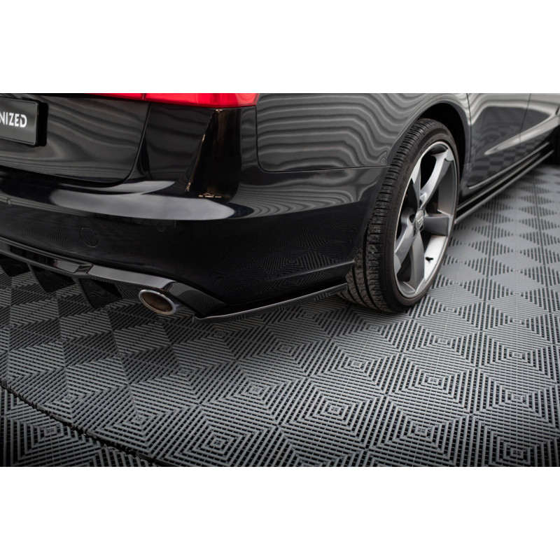 Splitters posteriori laterali V.3  Audi A6 Avant / berlina C7  (Cod. M-AU-A6-C7-AV-RSD3G)