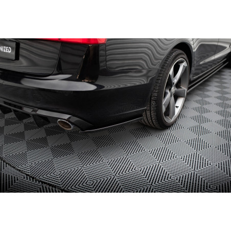 Splitters posteriori laterali V.3  Audi A6 Avant / berlina C7  (Cod. M-AU-A6-C7-AV-RSD3G)
