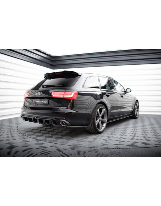 Splitters posteriori laterali V.3  Audi A6 Avant / berlina C7  (Cod. M-AU-A6-C7-AV-RSD3G)