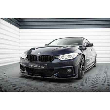 SPLITTER ANTERIORE V.5 BMW 4  M-Pack F32 / F36 / F33 (Cod. M-BM-4-F36-GC-MPACK-FD1G)