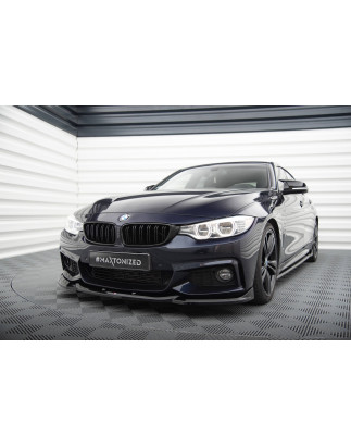 SPLITTER ANTERIORE V.6 BMW 4  M-Pack F32 / F36 / F33 (Cod. M-BM-4-F36-GC-MPACK-FD2G)
