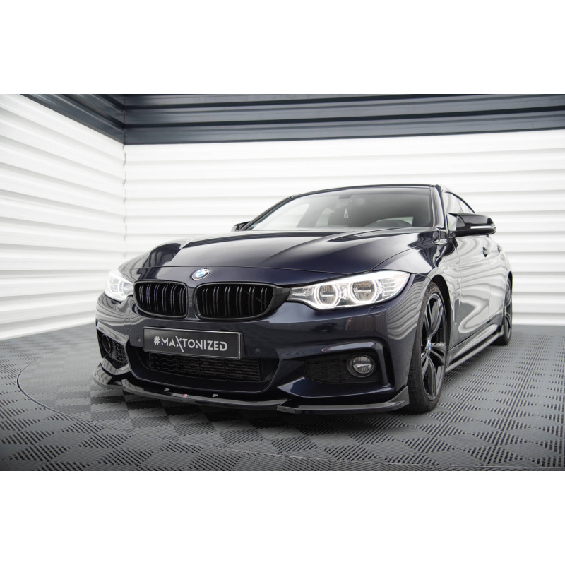 SPLITTER ANTERIORE V.6 BMW 4  M-Pack F32 / F36 / F33 (Cod. M-BM-4-F36-GC-MPACK-FD2G)