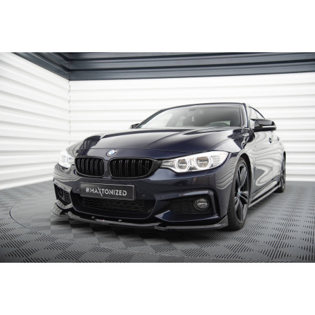 SPLITTER ANTERIORE V.6 BMW 4  M-Pack F32 / F36 / F33 (Cod. M-BM-4-F36-GC-MPACK-FD2G)