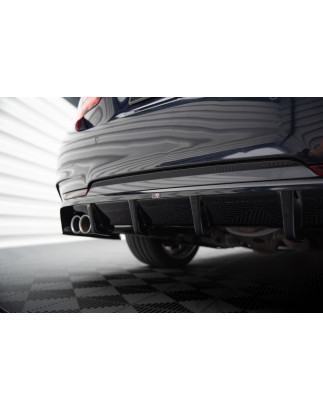 Splitter posteriore (con barre verticali) BMW 4 M-Pack F32 / F36 / F33 (Cod. M-BM-4-F36-GC-MPACK-RD1