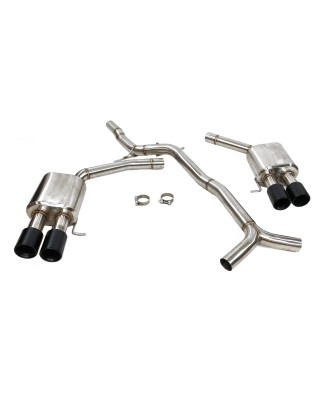 Scarico Audi S5 3.0 2011 / S4 B8 Black Tips (Cod. E-SIL0068)