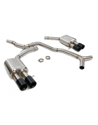 Scarico Audi S5 3.0 2011 / S4 B8 Black Tips (Cod. E-SIL0068)