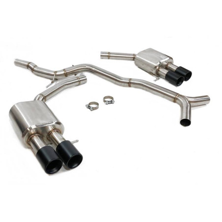 Scarico Audi S5 3.0 2011 / S4 B8 Black Tips (Cod. E-SIL0068)
