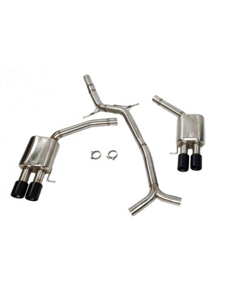 Scarico Audi S5 3.0 2011 / S4 B8 Black Tips (Cod. E-SIL0068)