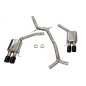 Scarico Audi S5 3.0 2011 / S4 B8 Black Tips (Cod. E-SIL0068)