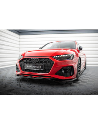 SPLITTER ANTERIORE V.1 Audi RS4 B9 Facelift (Cod. M-AU-RS4-B9F-FD1G)