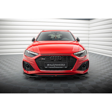 SPLITTER ANTERIORE V.1 Audi RS4 B9 Facelift (Cod. M-AU-RS4-B9F-FD1G)
