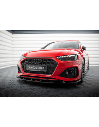 SPLITTER ANTERIORE V.2 Audi RS4 B9 Facelift (Cod. M-AU-RS4-B9F-FD2G)