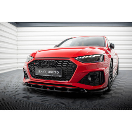 SPLITTER ANTERIORE V.2 Audi RS4 B9 Facelift (Cod. M-AU-RS4-B9F-FD2G)