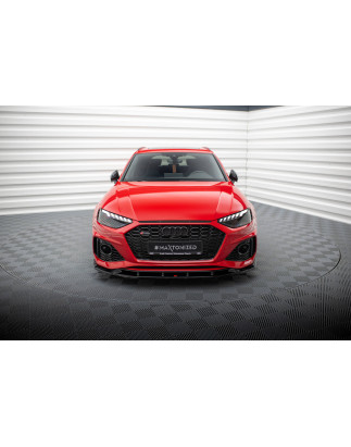 SPLITTER ANTERIORE V.2 Audi RS4 B9 Facelift (Cod. M-AU-RS4-B9F-FD2G)