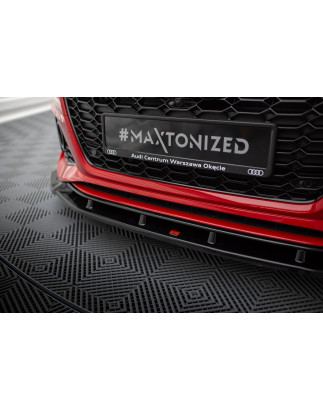 SPLITTER ANTERIORE V.2 Audi RS4 B9 Facelift (Cod. M-AU-RS4-B9F-FD2G)