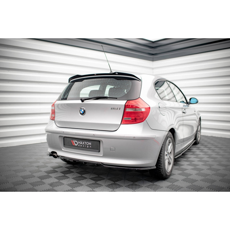 Splitter posteriore (con barre verticali) BMW 1 E81 Facelift (Cod. M-BM-1-81F-RSD1G+RD1G)