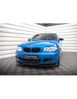 SPLITTER ANTERIORE V.1 BMW 1 M-Pack E87 / E81 Facelift (Cod. M-BM-1-87F-MPACK-FD1G)