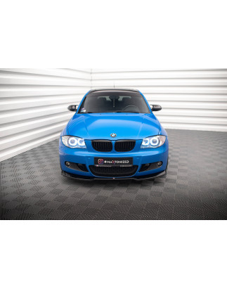 SPLITTER ANTERIORE V.1 BMW 1 M-Pack E87 / E81 Facelift (Cod. M-BM-1-87F-MPACK-FD1G)