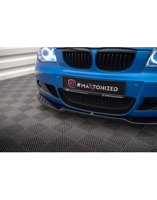 SPLITTER ANTERIORE V.1 BMW 1 M-Pack E87 / E81 Facelift (Cod. M-BM-1-87F-MPACK-FD1G)