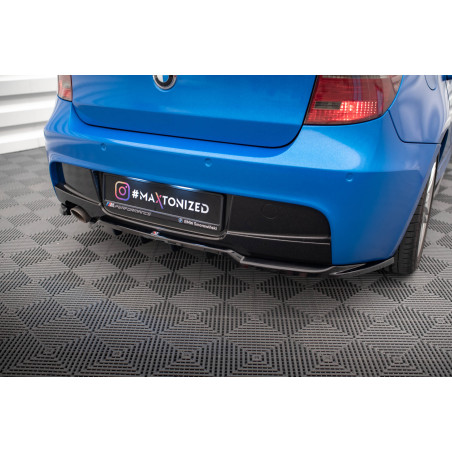 Splitter posteriore (con barre verticali) BMW 1 M-Pack E87 Facelift (Cod. M-BM-1-87F-MPACK-RD1G+RD2G