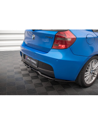 Splitter posteriore (con barre verticali) BMW 1 M-Pack E87 Facelift (Cod. M-BM-1-87F-MPACK-RD1G+RD2G