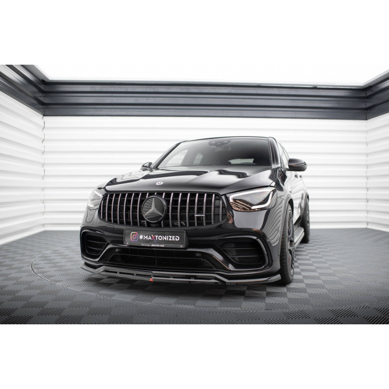 SPLITTER ANTERIORE Mercedes-AMG GLC 63 SUV / Coupe X253 / C253  (Cod. M-ME-GLC-X253-63-FD1G+FD1RG)