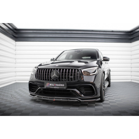 SPLITTER ANTERIORE Mercedes-AMG GLC 63 SUV / Coupe X253 / C253  (Cod. M-ME-GLC-X253-63-FD1G+FD1RG)